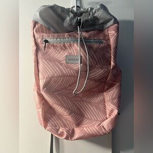 VOORAY Pink and Gray Women's Backpack.